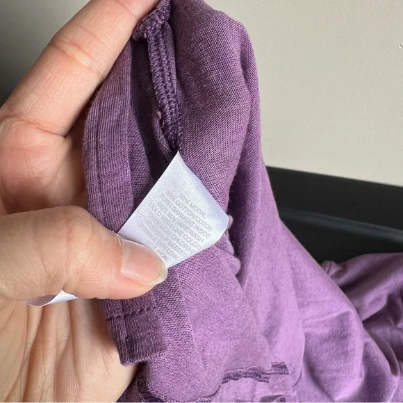 Zella Purple Short Sleeve Active Athletic Tee T-shirt NWT - Picture 5 of 5